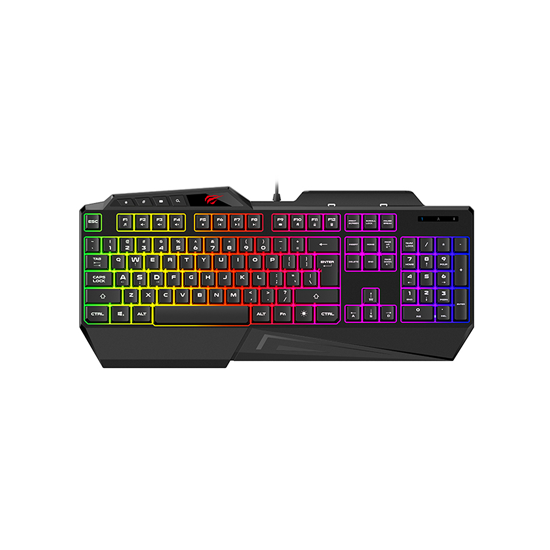 კლავიატურა Havit HV-KB488L Gaming Keyboard Black