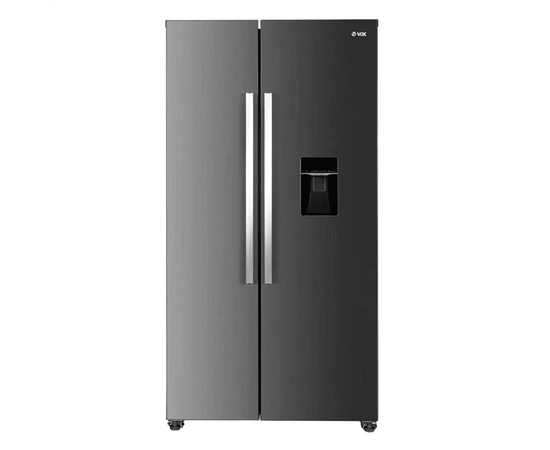მაცივარი Vox SBS 6015 IXE, 439L, E, Refrigerator, Grey